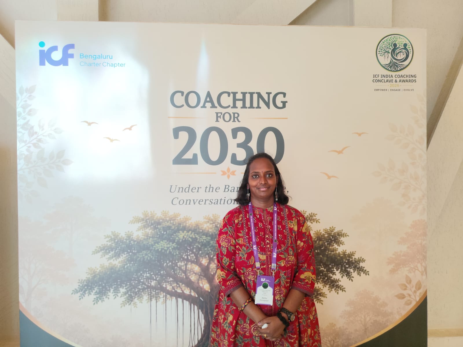 Akhila at ICF Conclave 2026